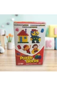 PUZZLE BLOCKS FUNNY BLOCKS 40 PARÇA EĞİTİCİ OYUNCAK - 1