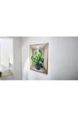3D YAPIŞKANLI DUVAR STİCKER 30X40 CM SAKSI ÇİÇEK - 1