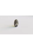 ARPA MODEL DÖKÜM BONCUK 3 ADET HARF 1 ADET BAYRAK-BOY 11mm ÇAP 6.8mm - 1