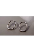 2'Lİ OVAL GOLD VE GÜMÜŞ RENK 2 CM KADIN KÜPE - 3