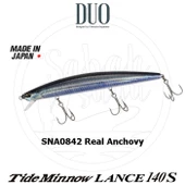 Duo Tide Minnow Lance 140S SNA0842 Real Anchovy thumbnail 1