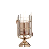 Vitale Batiment Dekoratif Mumluk Altın 18x14x36 cm AK.JE0056 - 1