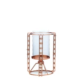 Vitale Alset Bronz Tealight Mumluk 19 cm AK.JE0073 - 1