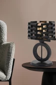 Abajur Dekoratif Masa Lambası Retro Vintage Salon Sehpa Vitrin Modern Ev Komidin Ofis - 1