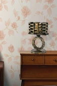 Abajur Dekoratif Masa Lambası Eskitme Retro Vintage Salon Sehpa Vitrin Modern Ev Komidin Ofis - 2