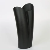 Vitale Siyah Spiral Vazo 11*18*39 Cm AK.JM00013 - 1