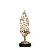 Vitale Yaprak Mumluk Gold 35 cm AK.JE0092 - 1