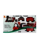 Klasik Tren Seti Sesli ve Işıklı 35 Parça thumbnail 4