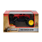 1:18 Rock Crawler Uzaktan Kumandalı Aksiyon Aracı 07544 Kırmızı thumbnail 3