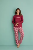 Gd Goldoremi 14102-12 Kadın Moonlight Termal Uzun Kollu Pijama Takım - 1