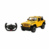 Rastar 1:14 Jeep Wrangler Rubicon Uzaktan Kumandalı Araba 16096 Sarı thumbnail 1