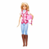 Barbie Malibu Binici Bebek HXJ38 thumbnail 4
