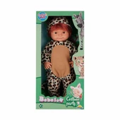 Dollz n More Bebelou Kostüm Partisi Bebeği 40 cm 26236 Leopar Kostümlü thumbnail 1