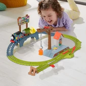 Fisher Price Thomas ve Arkadaşları Boya Teslimatı Motorlu Tren Seti HTN34 thumbnail 4