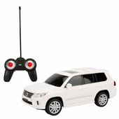 Suncon 1:24 Lexus LX570 2015 Işıklı Uzaktan Kumandalı Araba 39489 Beyaz thumbnail 1