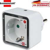 Brennenstuhl Nl 02 Ed Priz Özellikli Karanlık Sensörlü 2 Led 1 Lümen Gece Lambası - 1