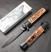 Cakistore Columbia Company Ejderha İşlemeli Kamp Çakısı - 1