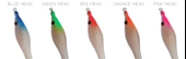 DTD RED DEVIL 1.5 SİLİKON 5.5 CM 3.2 GR YEŞİL KAFA - 2