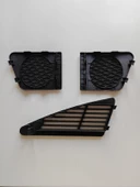 Citreon Berlingo 97 2005 Torpido Havalandırma ve Hoparlör Kapağı Sağ Sol Çift Set 3 Parça - 2