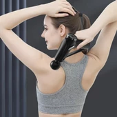 Mini Fuscial Massage Gun Masaj Tabancası Profesyonel Sporcu Kas Masajı Şarjlı - 3