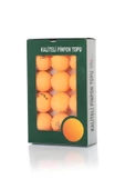 Yüksek Kalite 12 Adet 3 Yıldız Ping pong Topu Sekme Garantili +40 Gazlı Masa Tenisi Topu Pinpon Top - 1