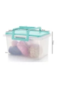 Çok Amaçlı Saklama Kabı Dikdörtgen 5 lt Mint thumbnail 2