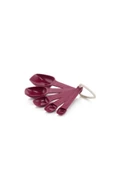 Ölçü Kaşıkları Mini Mutfak Ölçü Kaşıkları Küçük Hsgl Bordo - 1