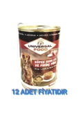 Unıversal Food Kuzu Etli Ve Pirinçli Püre Köpek Konserve Yaş Mama 400gr* 12 Adet Fiyatıdır - 1