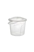 Erkoç Plastik 2 No Şeffaf Kova 5 Lt E319 - 1