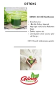 Detoks Paketi Sap Kereviz (2 ADET) Lıme Lımon (2 Adet ) Ispanak (1 PKT) - 5