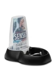 Sensiflo Hazneli Kedi Ve Köpek Mama Ve Su Kabı Siyah 1,5 Lt - 1