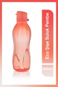 Eco Şişe Suluk Kolay Kapak 500 ml Pembe thumbnail 1