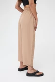 Camel Cepli Ayrobin Şalvar Pantolon - 4