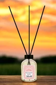 Amber Kokulu Bambu Çubuklu Amber Kokulu Çubuklu Oda Kokusu 50ml Reed Diffuser - 3