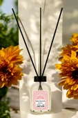 Amber Kokulu Bambu Çubuklu Amber Kokulu Çubuklu Oda Kokusu 50ml Reed Diffuser - 1