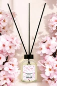 Japon Kiraz Çiçeği Kokulu Bambu Çubuklu Kiraz Çiçeği Kokulu Çubuklu Oda Kokusu 50ml Reed Diffuser - 1
