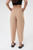Camel Cepli Ayrobin Şalvar Pantolon - 8