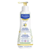 Mustela Cold Cream ve Organik Balmumu İçeren Besleyici Bebek Şampuanı 300ml - 1