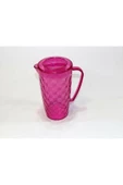 Erkoç Erk E-595 Sürahi Plastik Yuvarlak Kristal - 1