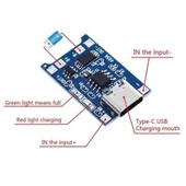 TP4056 Type-C 1S 3.7V LiPo, Li-ion Pil BMS Korumalı Şarj Devresi - 7