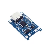TP4056 Type-C 1S 3.7V LiPo, Li-ion Pil BMS Korumalı Şarj Devresi - 6