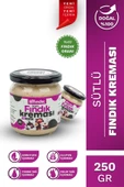 Bi Fındık DOĞAL KATKISIZ KAHVALTILIK SÜRÜLEBİLİR BOL SÜTLÜ FINDIK KREMASI 250GR CAM KAVANOZ - 1
