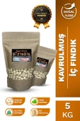 Bi Fındık Yeni Sezon 1.Kalite Kavrulmuş İç Fındık Çıtır %100 Taze Lezzetli Kavrulmuş Fındık 5 kg - 1