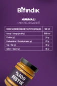 Bi Fındık Hurmalı Fıstık Ezmesi Katkısız Taze Çekim Doğal Sürülebilir Kahvaltılık %80 Fıstık Ezmesi 450 gram - 3