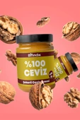 Bi Fındık Şekerli Ceviz Ezmesi Taze Çekim Doğal Sürülebilir Kahvaltılık %80 Ceviz Ezmesi 450 gram - 2