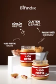 Bi Fındık Şekerli Fıstık Ezmesi Katkısız Taze Çekim Doğal Sürülebilir Kahvaltılık %80 Fıstık 250 gram - 2