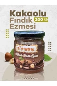 Bi Fındık Doğal Kakaolu Parçacıklı Fındık Kreması Katkısız Kahvaltılık Sürülebilir 1.kalite Fındık Ezmesi 200g - 1