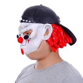 Lateks Şapkalı Gözlüklü Beyaz Maske thumbnail 2