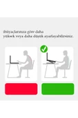 360'Dönen Laptop Standı Çelik  Dizüstü Bilgisayar Standı Ve Tablet Ayaklık Ayarlanabilir Tutucu - 4