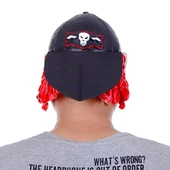 Lateks Şapkalı Gözlüklü Beyaz Maske thumbnail 3